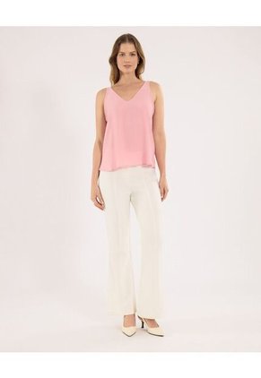 Blusa Para Mujer Manga Sisa Color Rosado  Marca Ostu #40120941