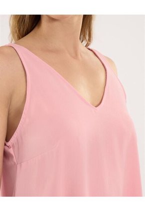 Blusa Para Mujer Manga Sisa Color Rosado  Marca Ostu #40120941