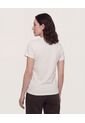 Camiseta  Para Mujer Manga Corta Cuello Redondo Color Blanco Marca Ostu #40092725 de Ostu
