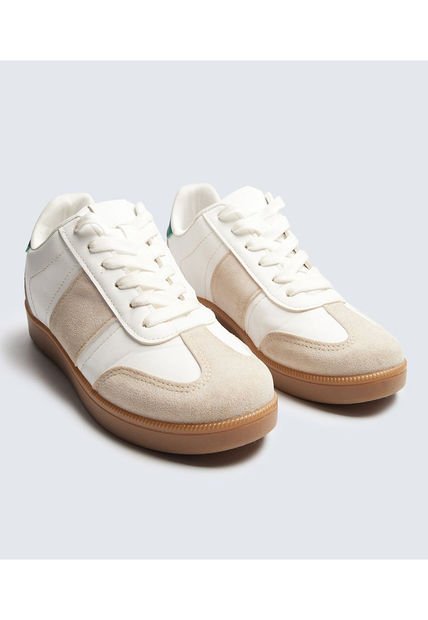 Tenis Para Mujer Casual Color Blanco Marca Ostu #40720178