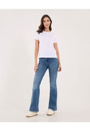 Jean Para Mujer Jeggings Flare Color Azul Marca Ostu #40160616