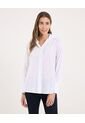 Camisa Para Mujer Manga Larga Color Blanco Marca Ostu #40010328 de Ostu