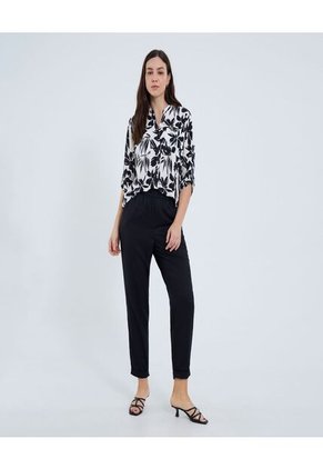 Pantalón Para Mujer Jogger Color Negro Marca Ostu #40070768