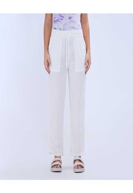 Pantalon Para Mujer Jogger Color Crudo Marca Ostu #40070720