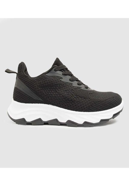Tenis Para Mujer Sport Color Negro Marca Ostu #40720160