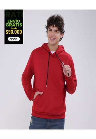 Buzo Para Hombre Hoodie Color Vino Marca Ostu #60060391 Ostu