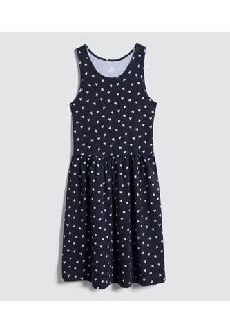 Vestido Infantil Niña Manga Sisa Color Negro Marca Ostu #90170062 Ostu