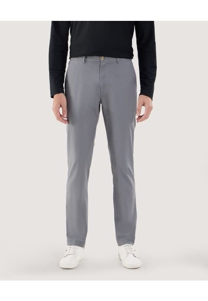 Pantalón Para Hombre Chino Color Gris Marca Ostu #60070495