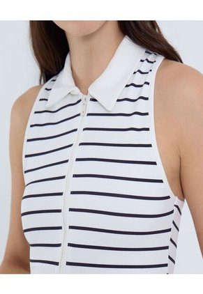 Polo Para Mujer Manga Sisa Color Crema Marca Ostu #40110170