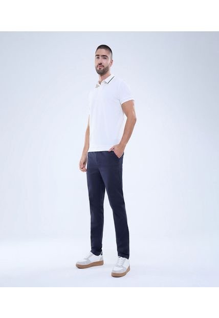 Pantalon Para Hombre Chino Color Azul  Marca Ostu #60070297
