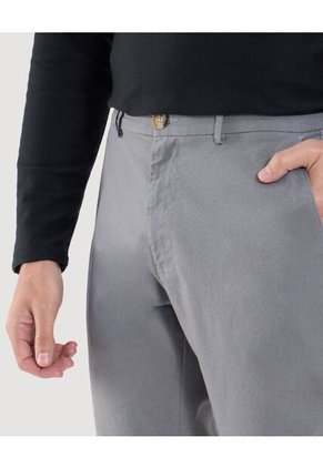 Pantalón Para Hombre Chino Color Gris Marca Ostu #60070495