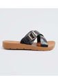 Sandalias Para Mujer  Color Negro Marca Ostu #40690012 de Ostu