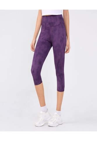 Leggins Para Mujer Medio Color Morado Marca Ostu #40230597 Ostu