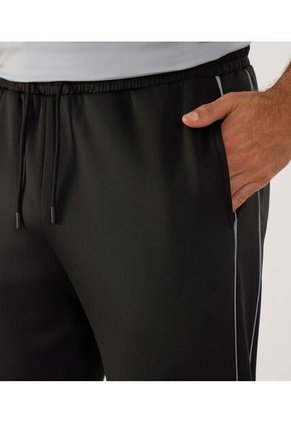 Pantalón Para Hombre Multiusos Punto Color Negro Marca Ostu #60070473