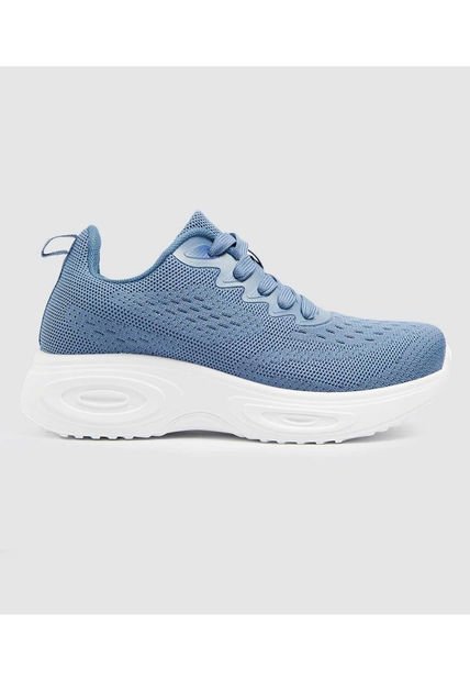 Tenis Para Mujer Sport Color Azul  Marca Ostu #40720159