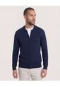 Saco  Para Hombre Cuello Alto O Cuello Tortuga Color Azul Marca Ostu #60330048 de Ostu