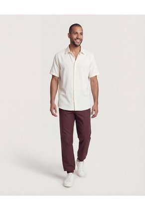 Pantalón  Para Hombre Jogger Color Café Marca Ostu #60070586