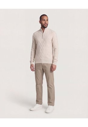 Pantalón  Para Hombre Chino Color Café Marca Ostu #60070564