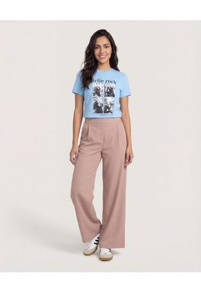 Pantalón  Para Mujer Moda Color Café Marca Ostu #40070890