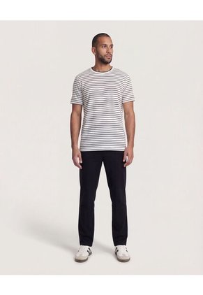 Camiseta  Para Hombre Manga Corta Cuello Redondo Color Crema Marca Ostu #60091785