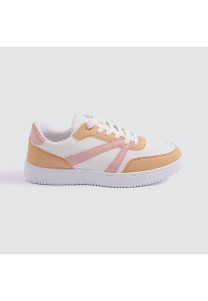 Tenis Para Mujer Casual Color Blanco Marca Ostu #40720097
