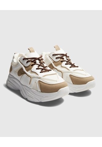 Tenis Para Mujer Chunky Color Blanco Marca Ostu #40720170 Ostu