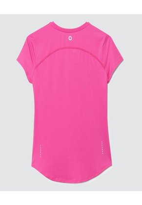 Camiseta Para Mujer Manga Corta Color Rosado  Marca Ostu #40091753