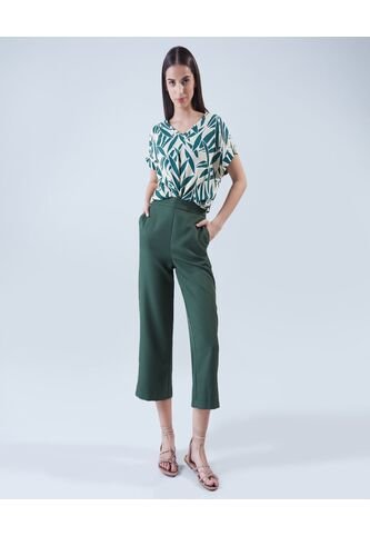 Pantalon Para Mujer  Color Verde  Marca Ostu #40070480 Ostu
