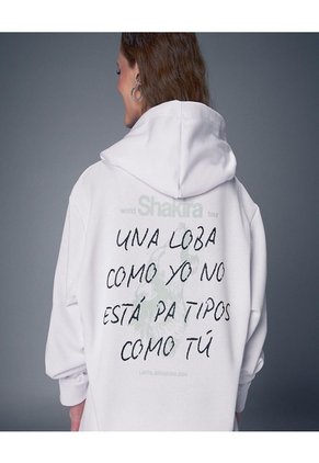 Buzo Para Mujer Hoodie Color Blanco Marca Ostu #40060490