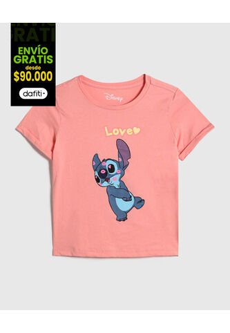 Camiseta De Lilo Y Stitch  Para Infantil Niña #90090207 Ostu Ostu