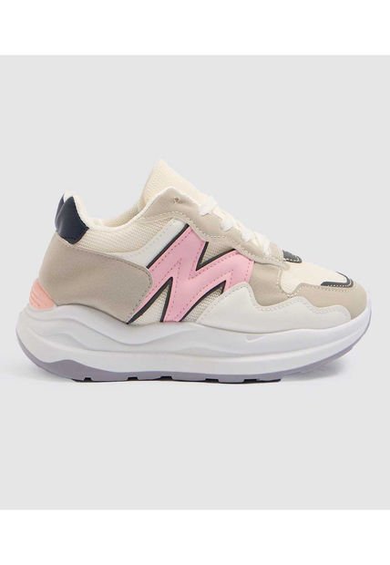 Tenis Para Mujer Casual Color Blanco Marca Ostu #40720163