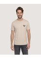 Camiseta Mickey Mouse   Para Hombre Beige Ostu de Ostu