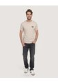 Camiseta Mickey Mouse   Para Hombre Beige Ostu de Ostu