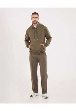 Buzo Para Hombre Hoodie Color Verde Marca Ostu #60060532