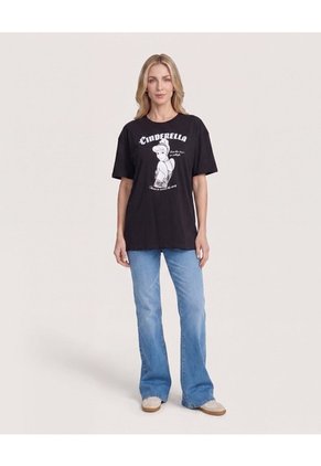 Jean Jegging Flare Tiro Alto  Para Mujer Azul Ostu