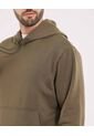 Buzo Para Hombre Hoodie Color Verde Marca Ostu #60060532 de Ostu