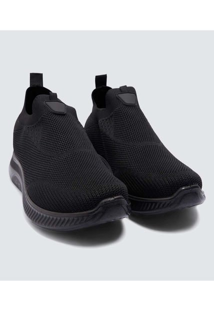 Tenis Para Hombre Sport Color Negro Marca Ostu #60720102