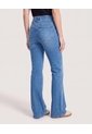 Jean Jegging Flare Tiro Alto  Para Mujer Azul Ostu de Ostu