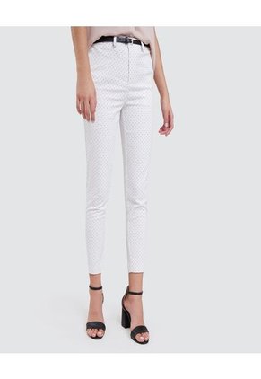 Pantalon Para Mujer Chino Color Blanco Marca Ostu #40070386