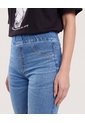 Jean Jegging Flare Tiro Alto  Para Mujer Azul Ostu de Ostu