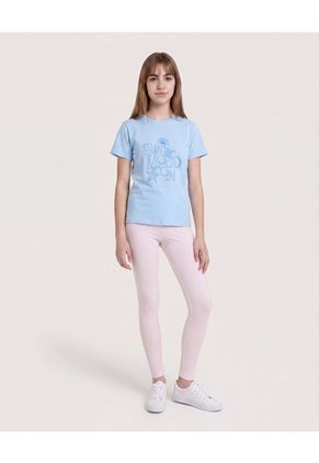 Pack X2 Camisetas Mood Para Niña  Infantil Niña Negro Ostu
