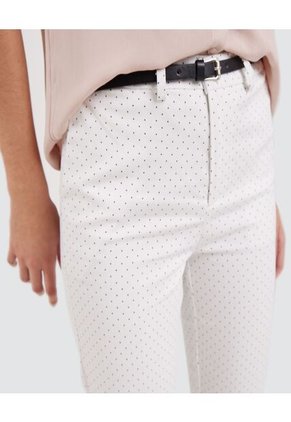 Pantalon Para Mujer Chino Color Blanco Marca Ostu #40070386