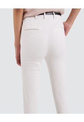 Pantalon Para Mujer Chino Color Blanco Marca Ostu #40070386