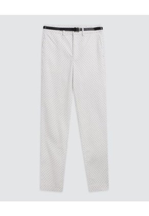 Pantalon Para Mujer Chino Color Blanco Marca Ostu #40070386