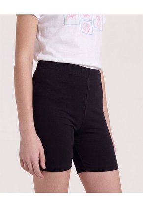 Pack X2 Shorts Ciclistas Para Niña Infantil Niña Negro Ostu