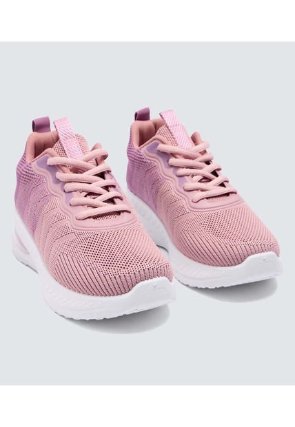 Tenis Para Mujer Sport Color Rosa Marca Ostu #40720142