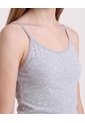 Pack X2 Tops Básicos De Tiras  Infantil Niña Negro Ostu de Ostu