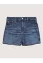 Short Infantil Niña Mom Color Azul Marca Ostu #90190054 de Ostu