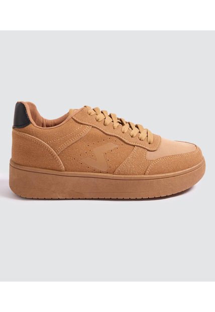 Tenis Para Hombre Casual Color Camel Marca Ostu #60720099