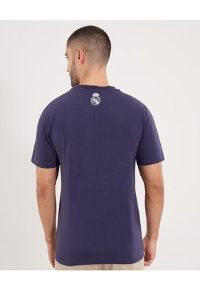 Camiseta Para Hombre Manga Corta Cuello Redondo Color Azul Marca Ostu #60091823